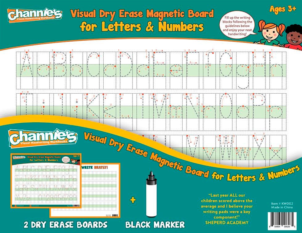 WRITING - MAG DRY ERASE PRINTING BOARDS S/2