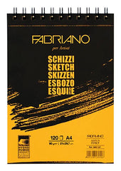 PAPER PAD FABRIANO SCHIZZI 8.25X11.75 IN 60LB 120 SHTS