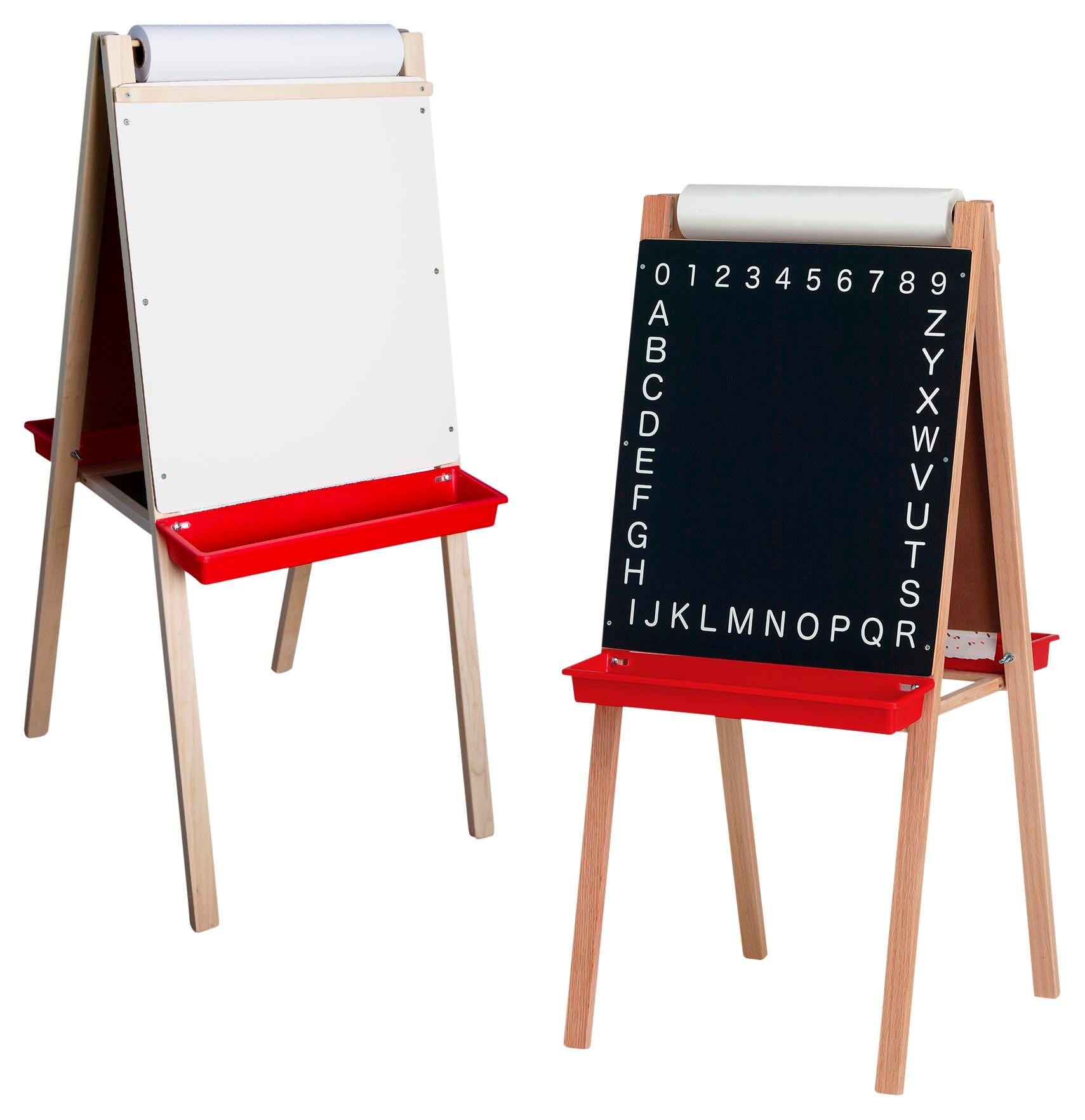 CRESTLINE CHILDS PAPER ROLL EASEL - 19 X 19 X 44 INCHES