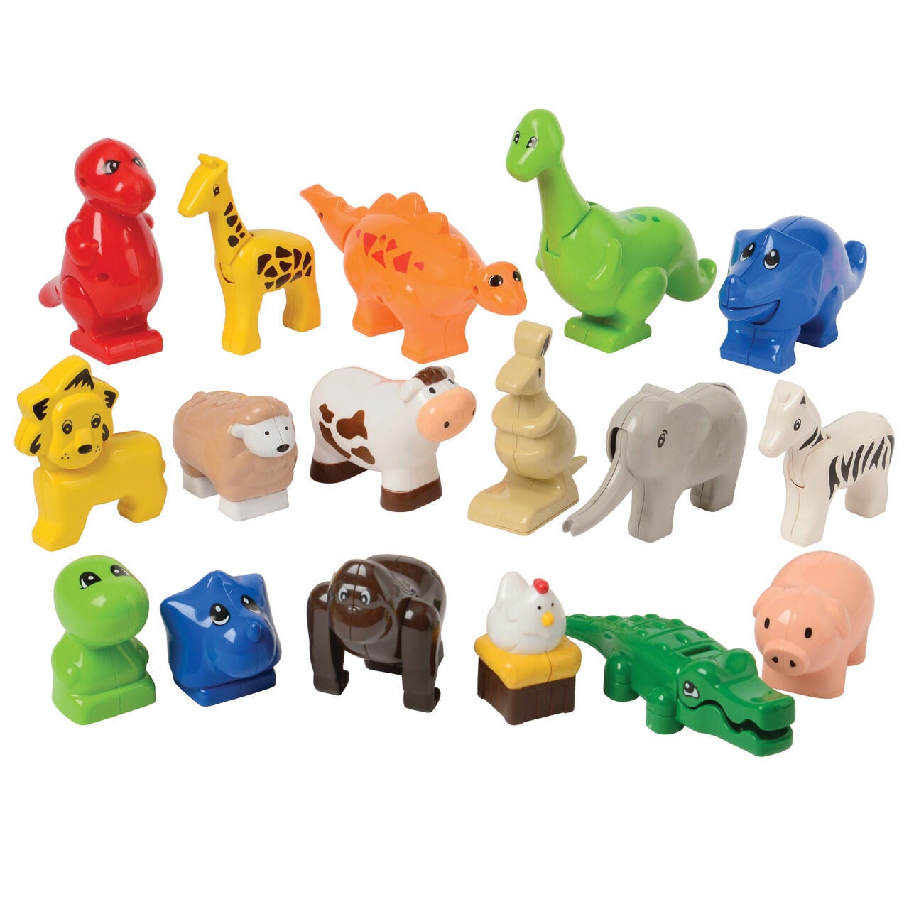 PRESCHOOL ANIMAL BUILDING BRICKS