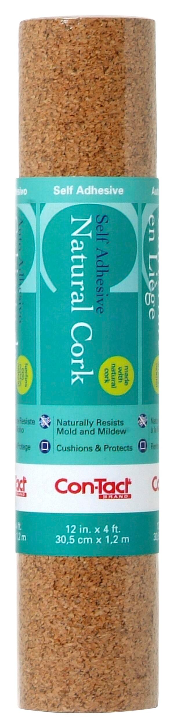 PAPER CONTACT CORK ADHESIVE 12 IN X 4 FT