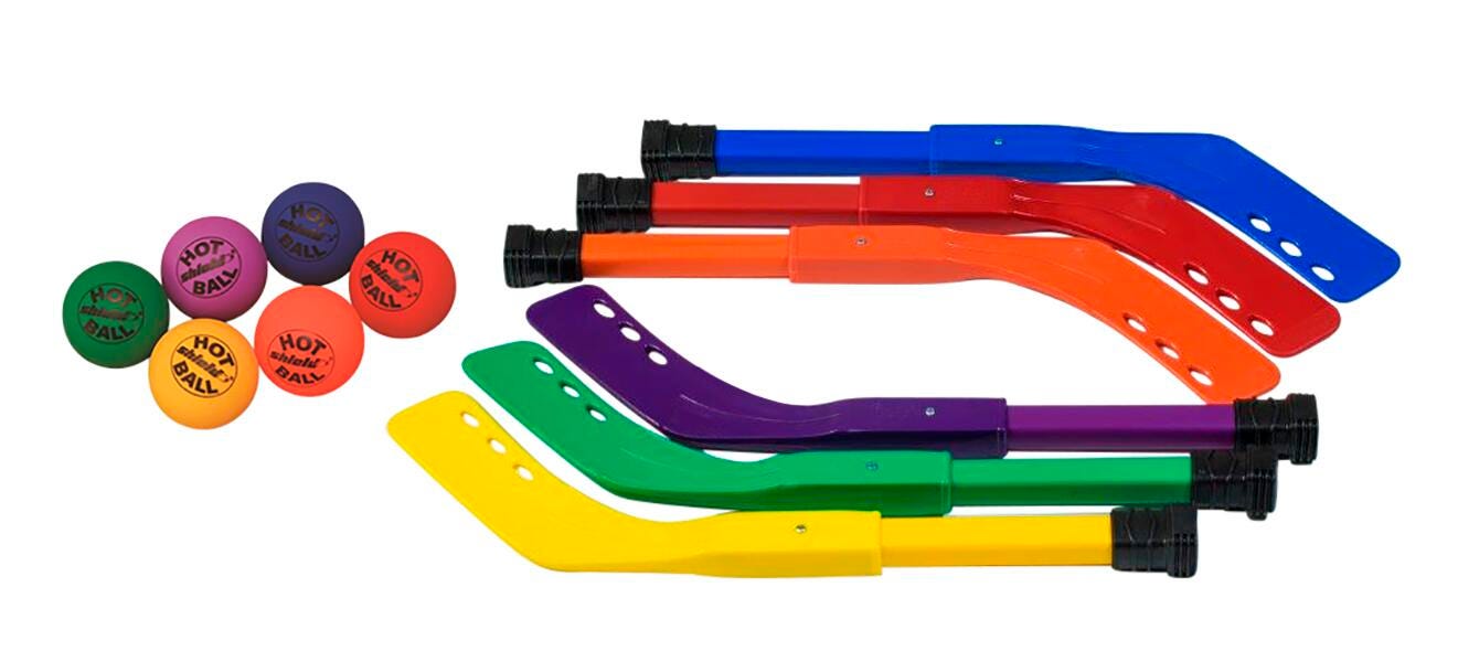 RAINBOW SCOOTER STICK-BALL SET