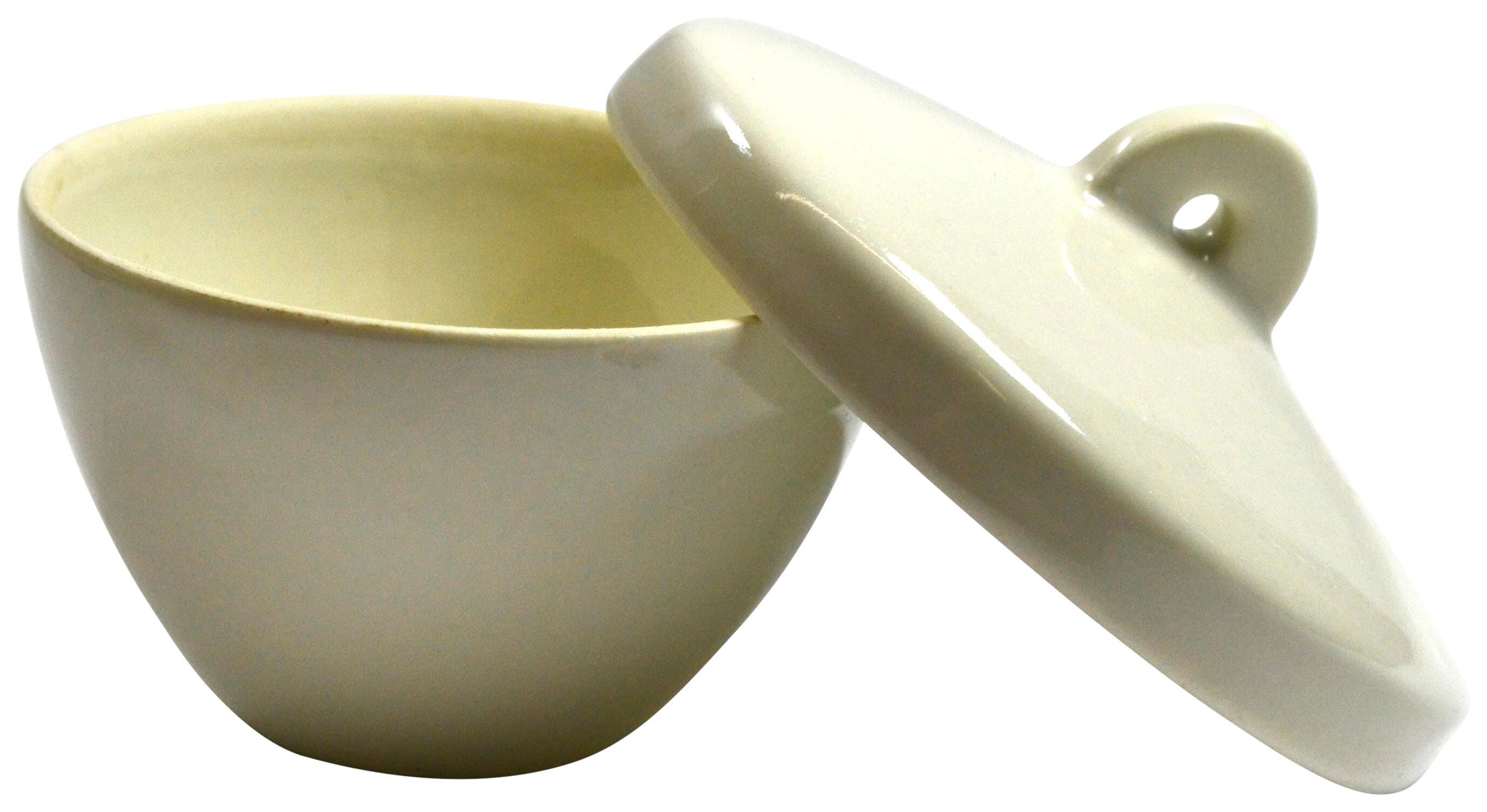 CRUCIBLE SHORT FORM W/ LID 30ML 30PK