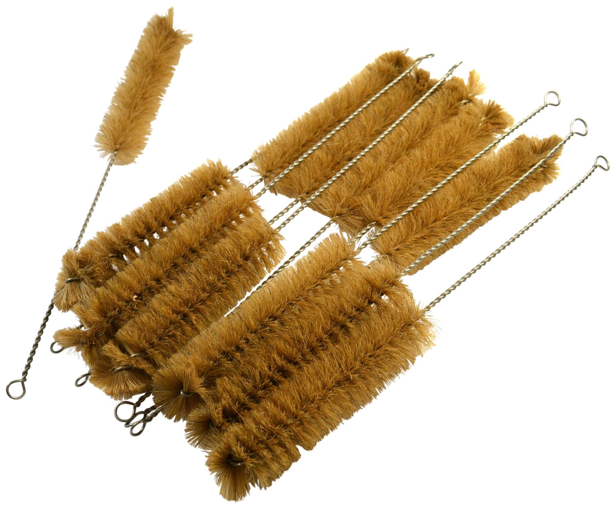 BRUSH TEST TUBE BRISTLE 35MM DIA 12PK