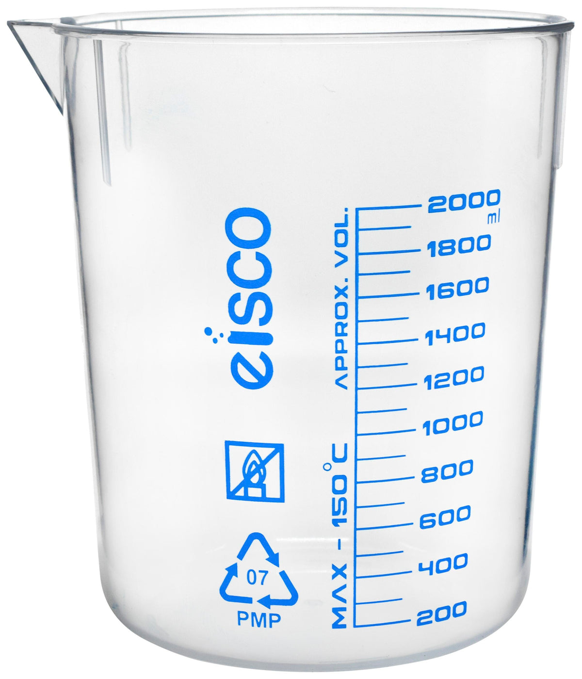 BEAKER TPX 2000ML