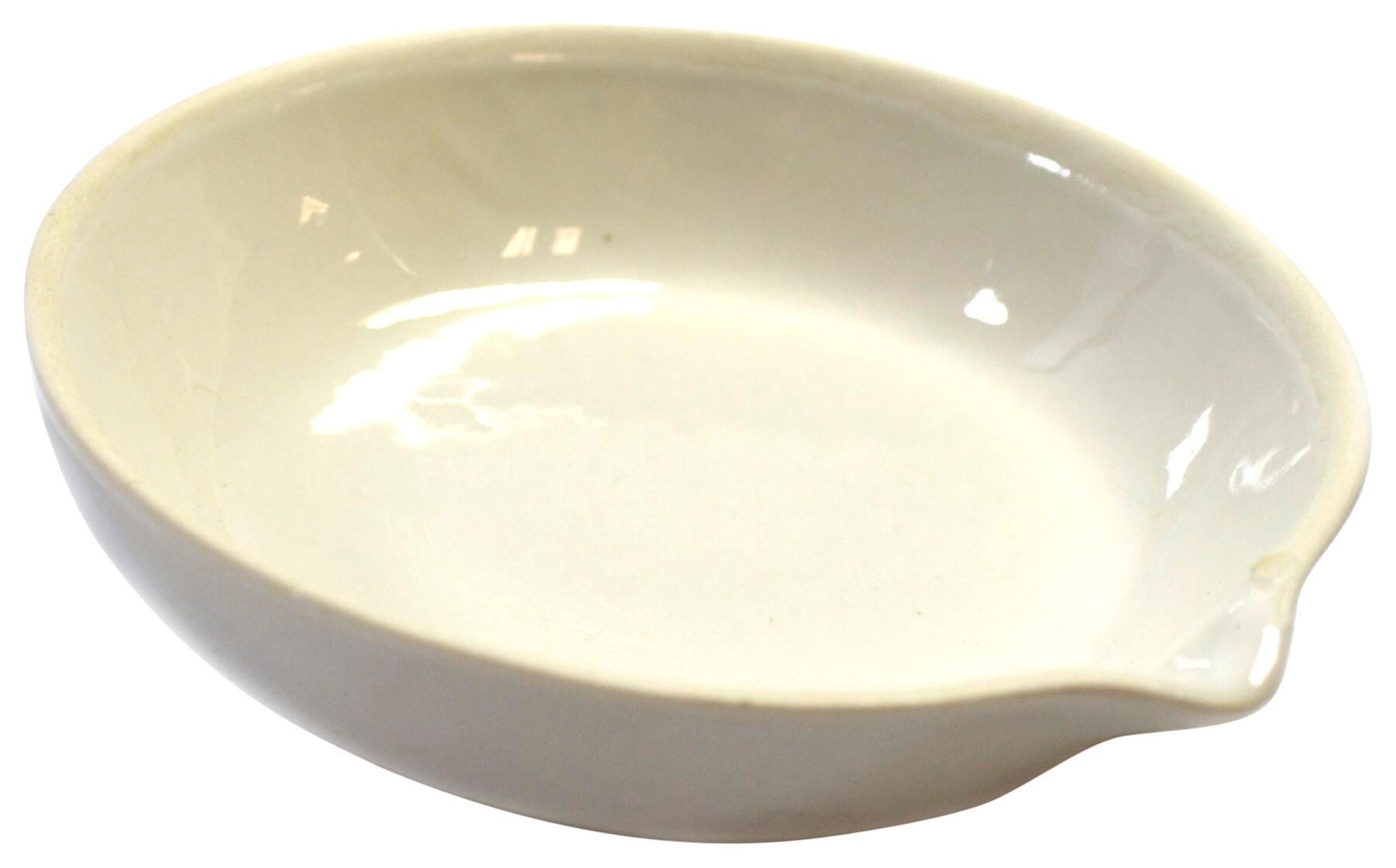 BASIN EVAP PORCELAIN WITH SPOUT 50ML