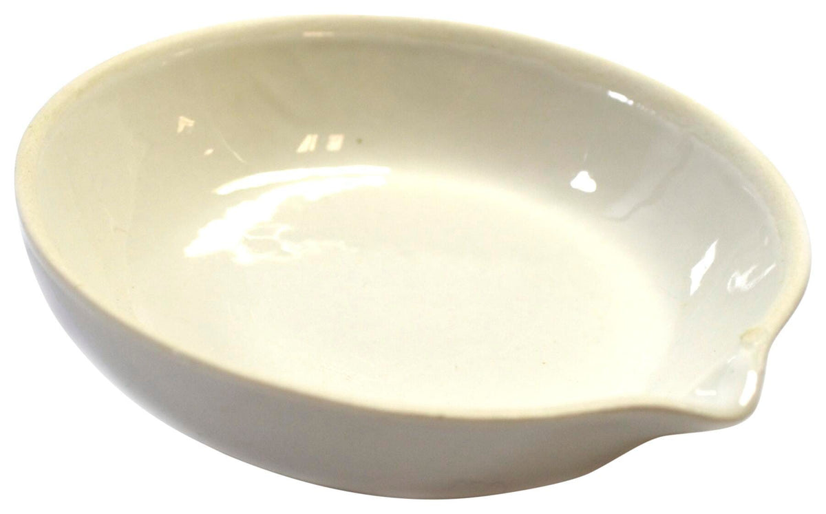 BASIN EVAP PORCELAIN WITH SPOUT 50ML