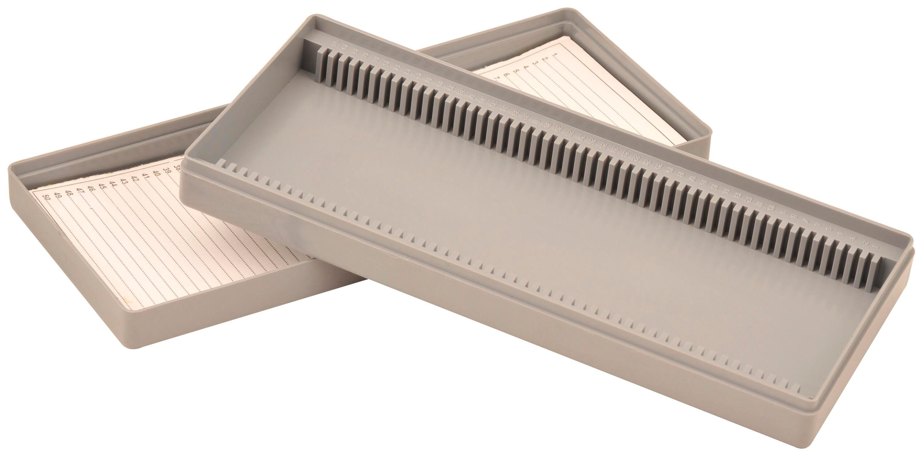 SLIDE BOX POLYSTYRENE 50 SLIDES