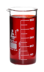 BEAKER GLASS TALL FORM 50ML