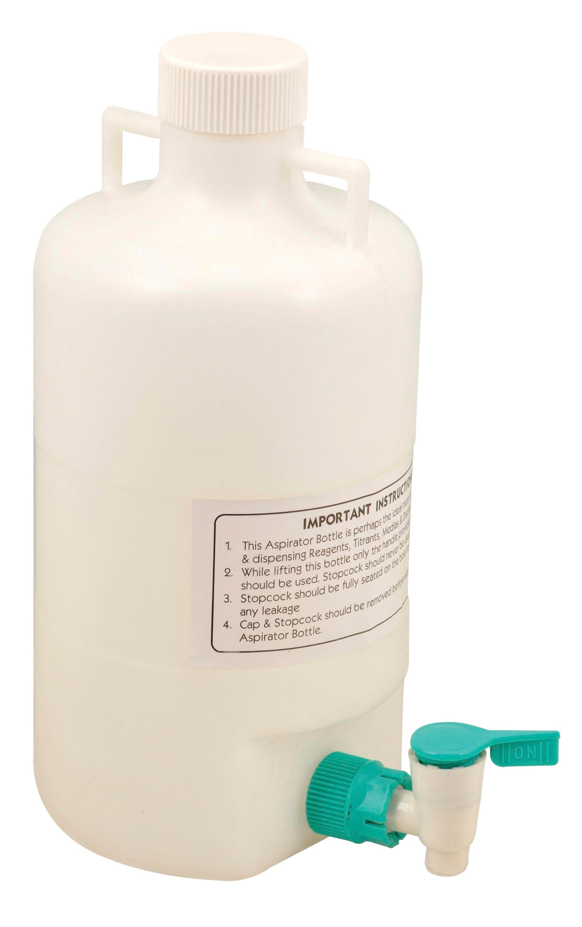 ASPIRATOR BOTTLE POLYPROPYLENE 20 LITER