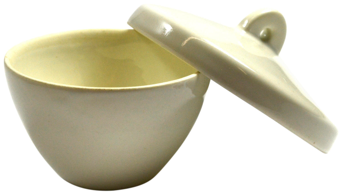 CRUCIBLE SHORT FORM W/ LID 50ML 50PK