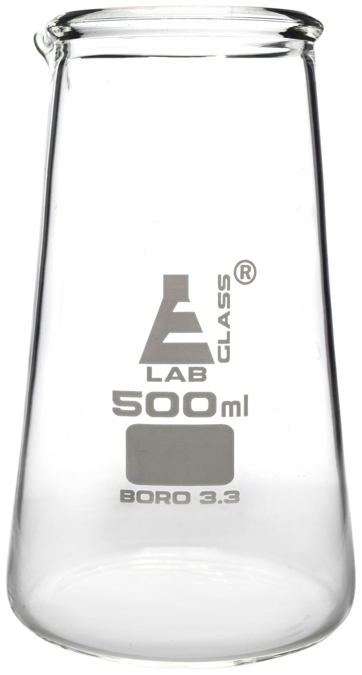 BEAKER CONICAL PHILLIP PATTERN 500ML