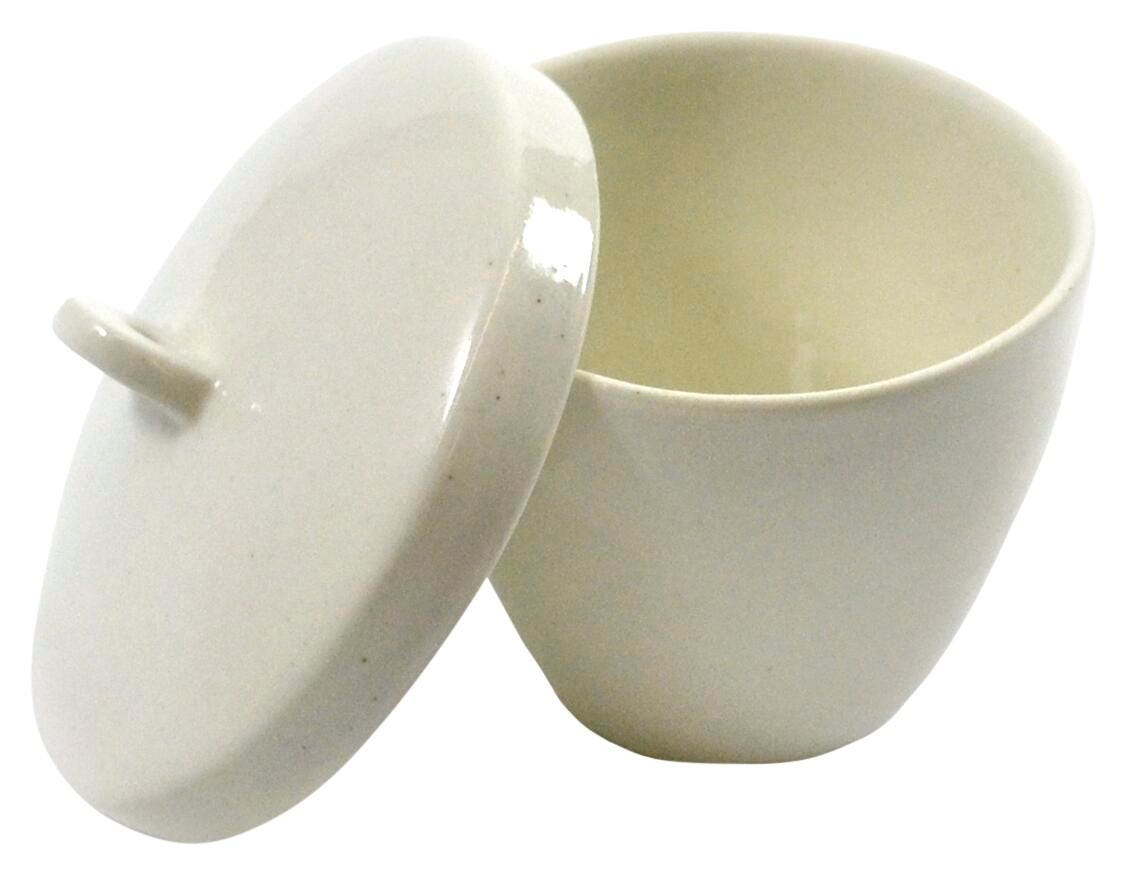 CRUCIBLE TALL FORM W/ LID 100ML