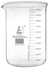 BEAKER GLASS LOW FORM 10000ML