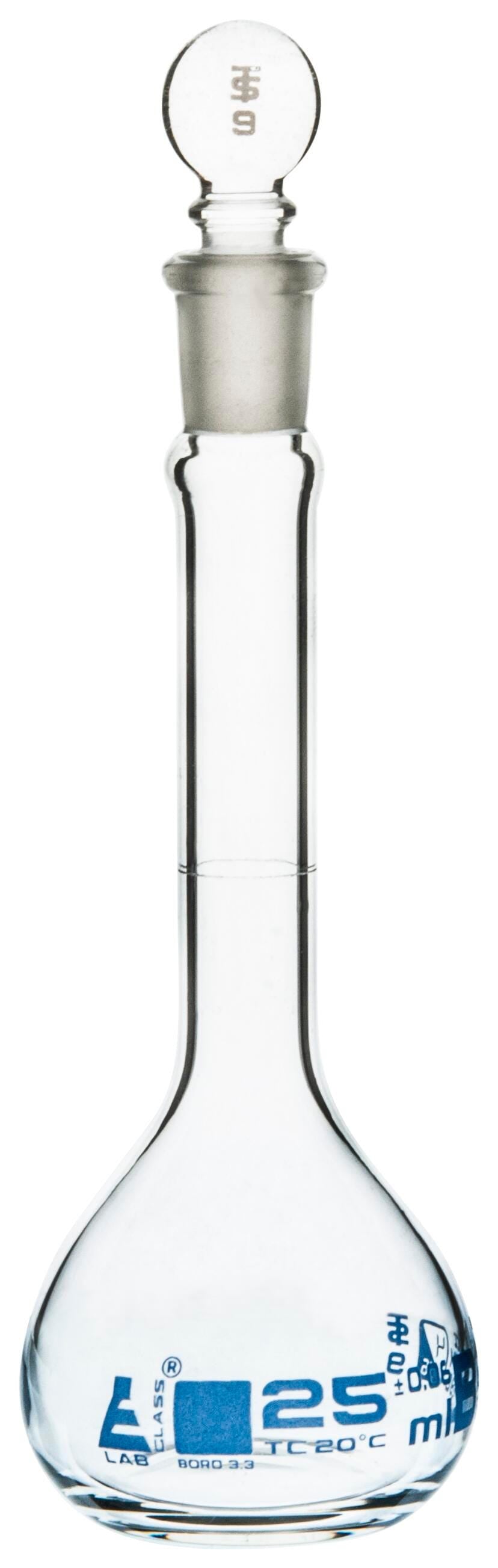 FLASK VOLUMETRIC ASTM CLASS B 25ML