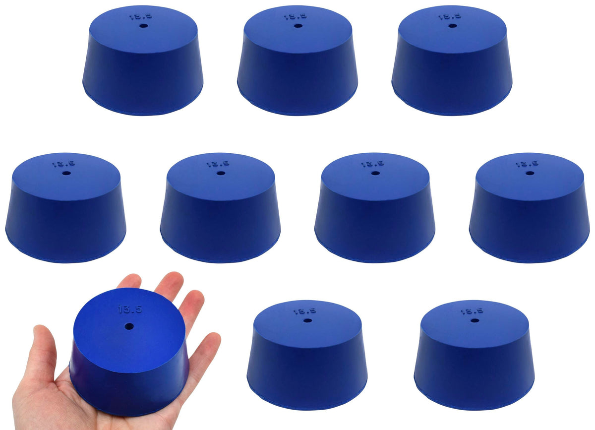 STOPPER NEO 1 HOLE ASTM NUMBER 13.5 10 PK