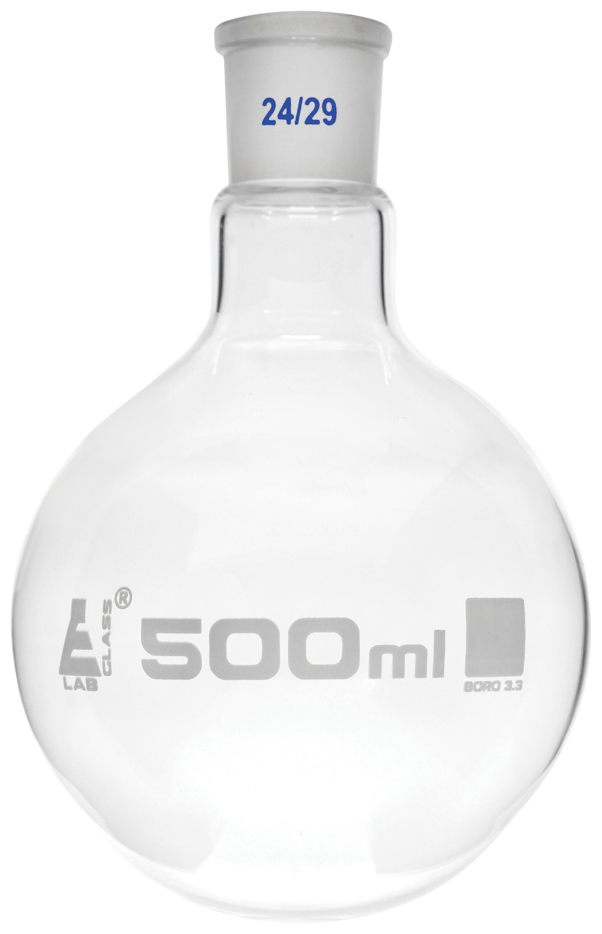 FLASK BOILING GLASS 24/29 500ML