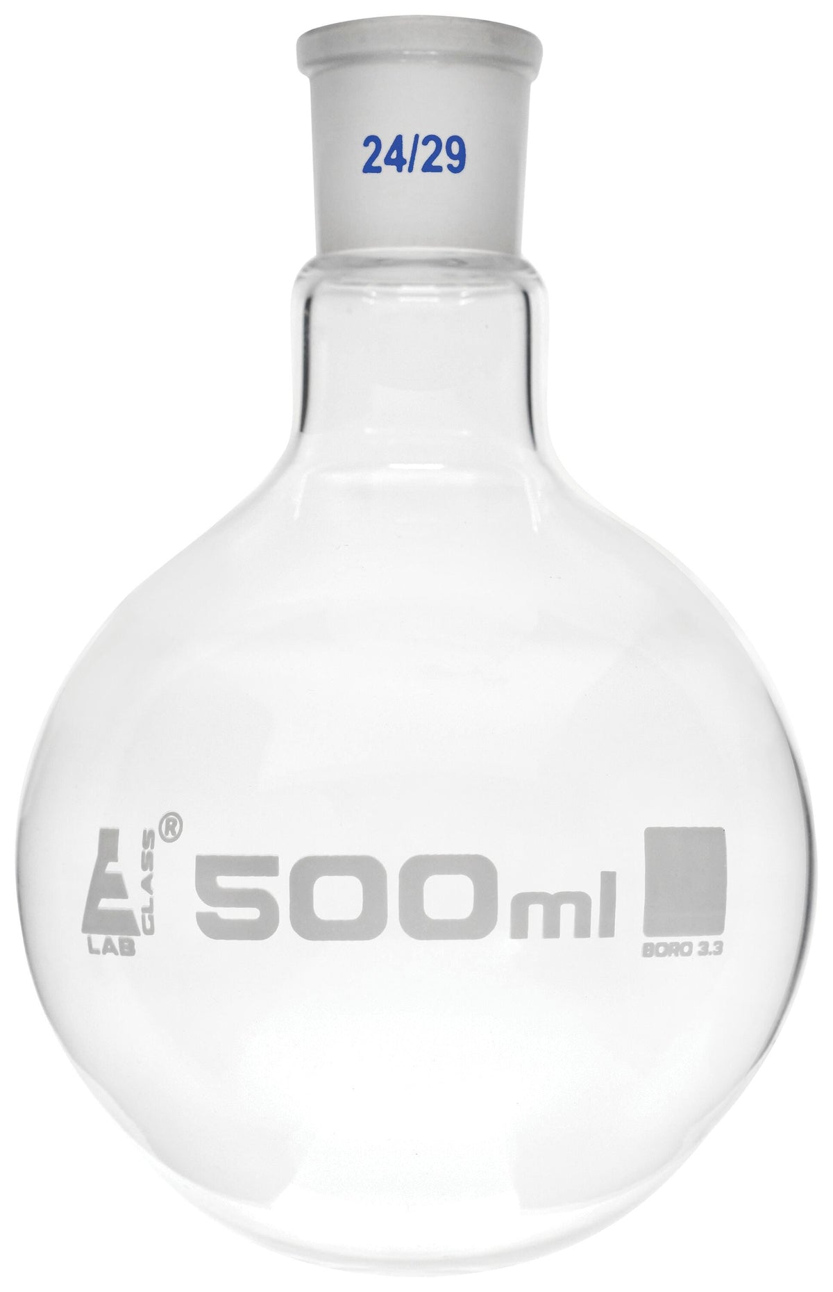 FLASK BOILING GLASS 24/29 500ML