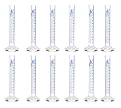 CYL GRAD ROUND GLASS CLASS B 10ML 12 PK