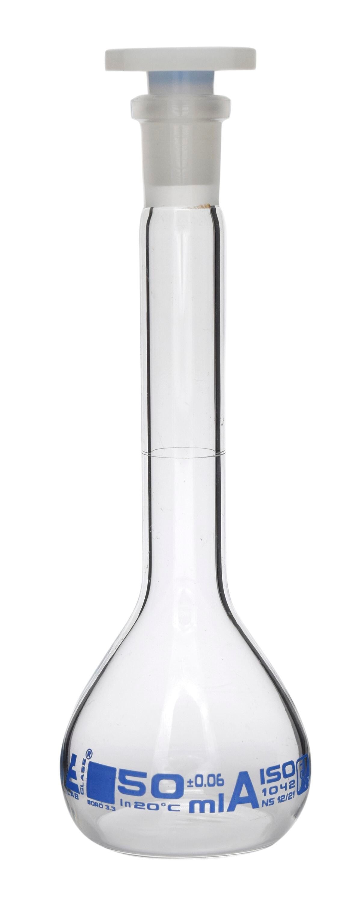 FLASK VOLUMETRIC GLASS CLASS A 50ML