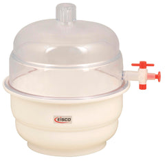 DESSICATOR VACUUM POLYPROPYLENE 24CM