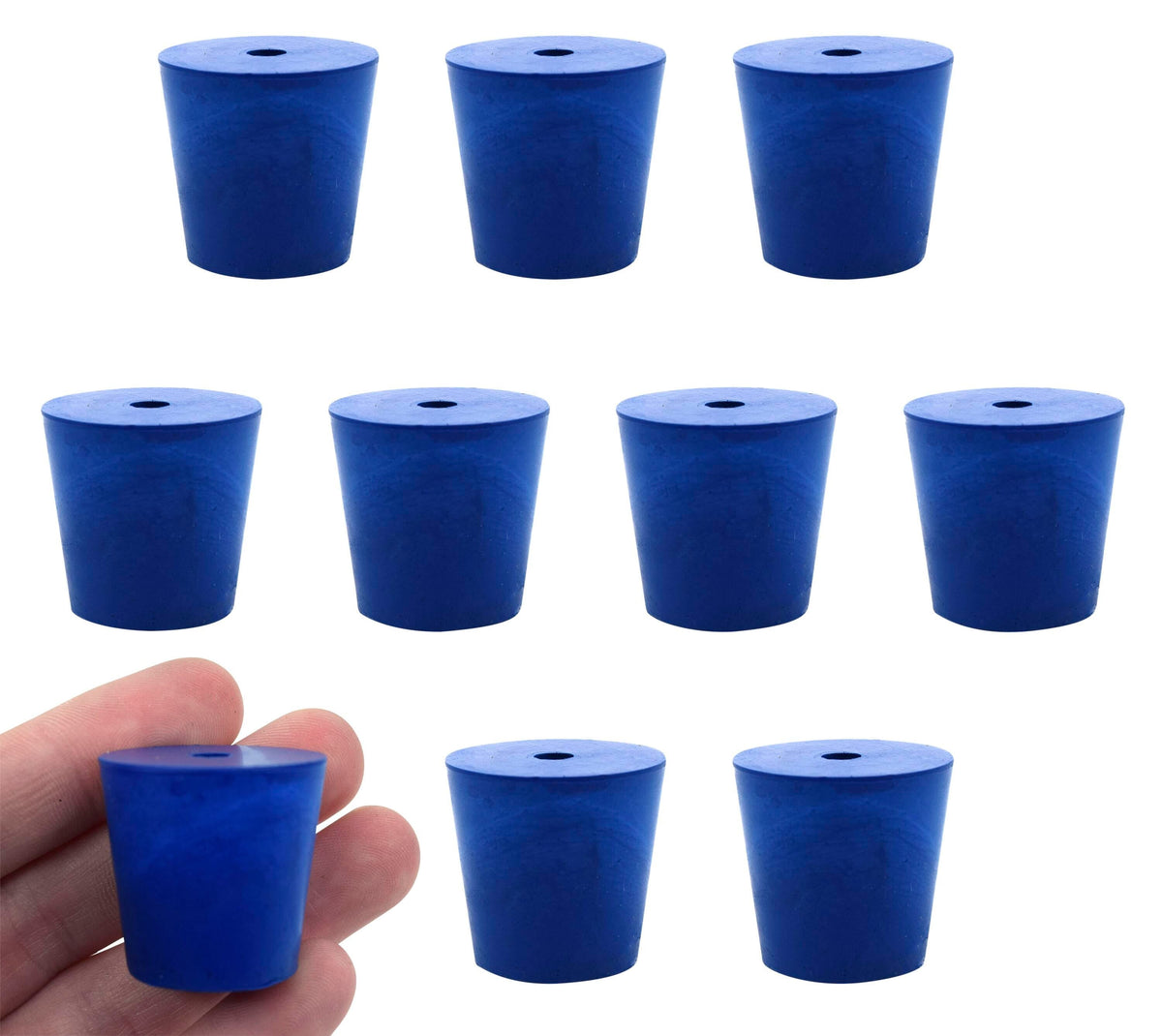 STOPPER NEO 1 HOLE ASTM SIZE NUMBER 4 10 PK