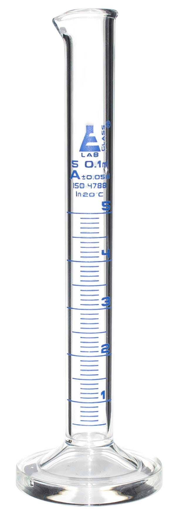 CYL GRAD ROUND BASE GLASS CLASS A 5ML