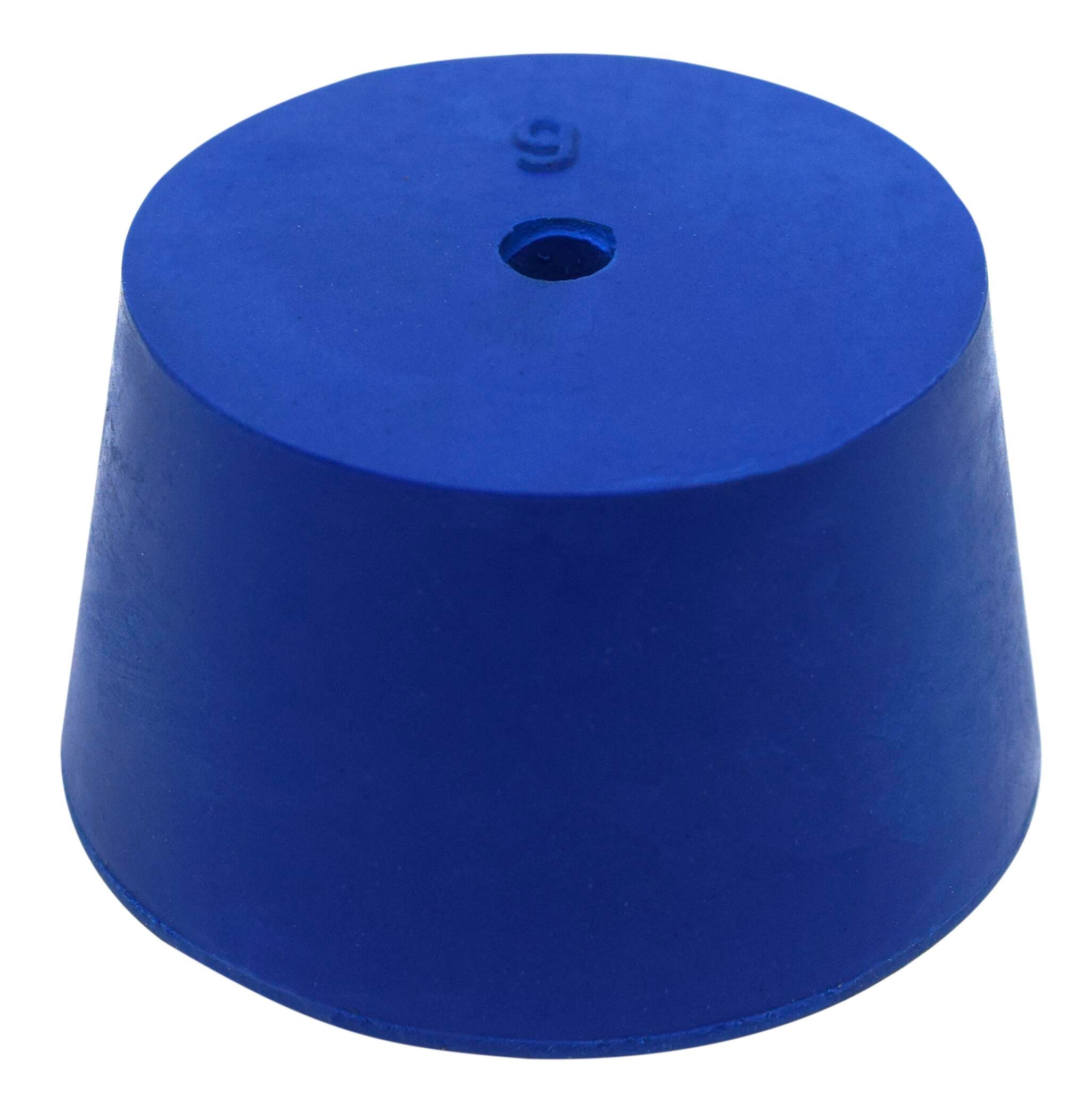 STOPPER NEO 1 HOLE ASTM SIZE NUMBER 9 10 PK