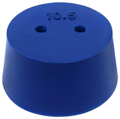 STOPPER NEO 2 HOLE ASTM NUMBER 10.5 10 PK