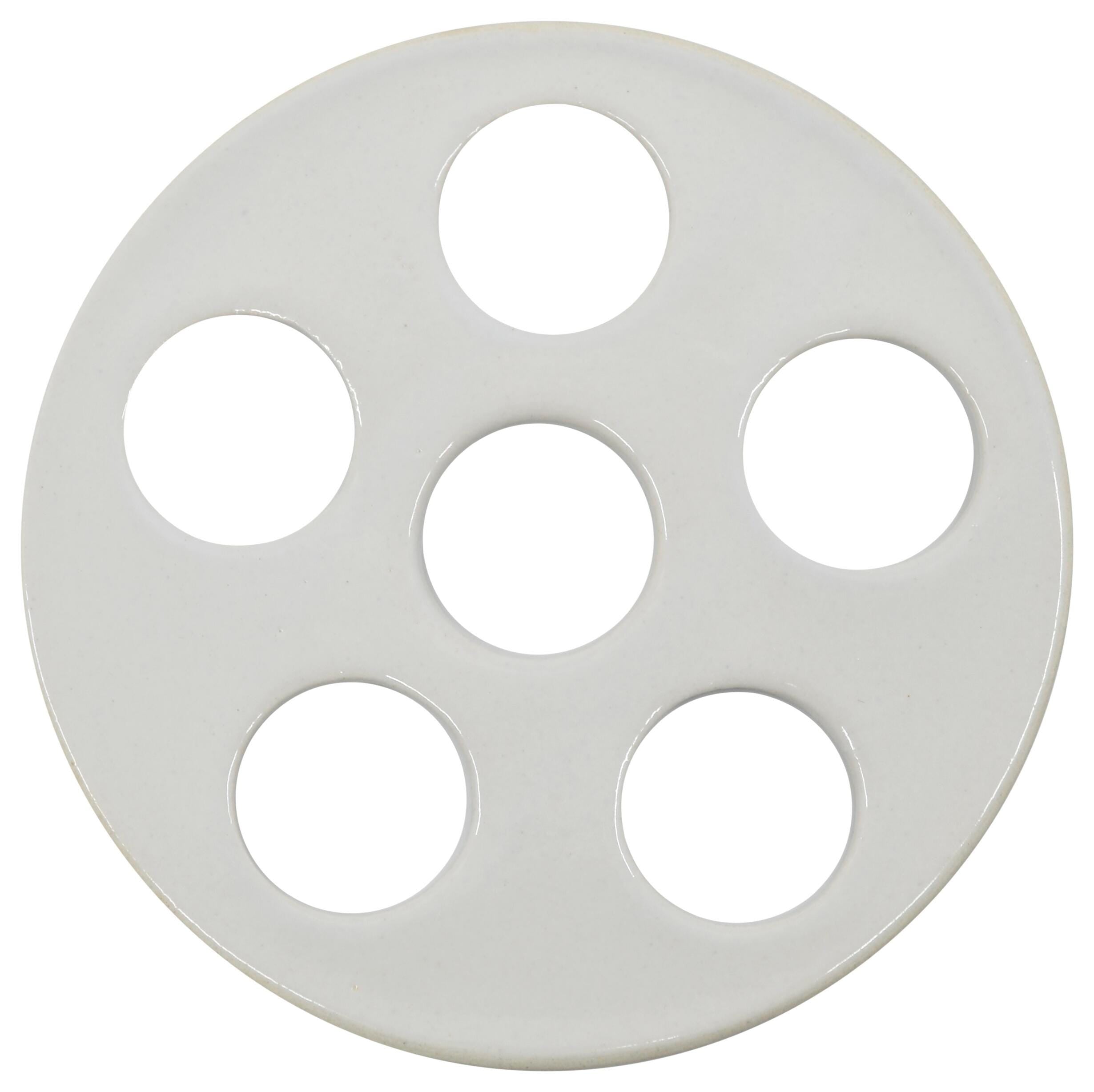 DESICCATOR PLATE PORCELAIN 15CM DIA