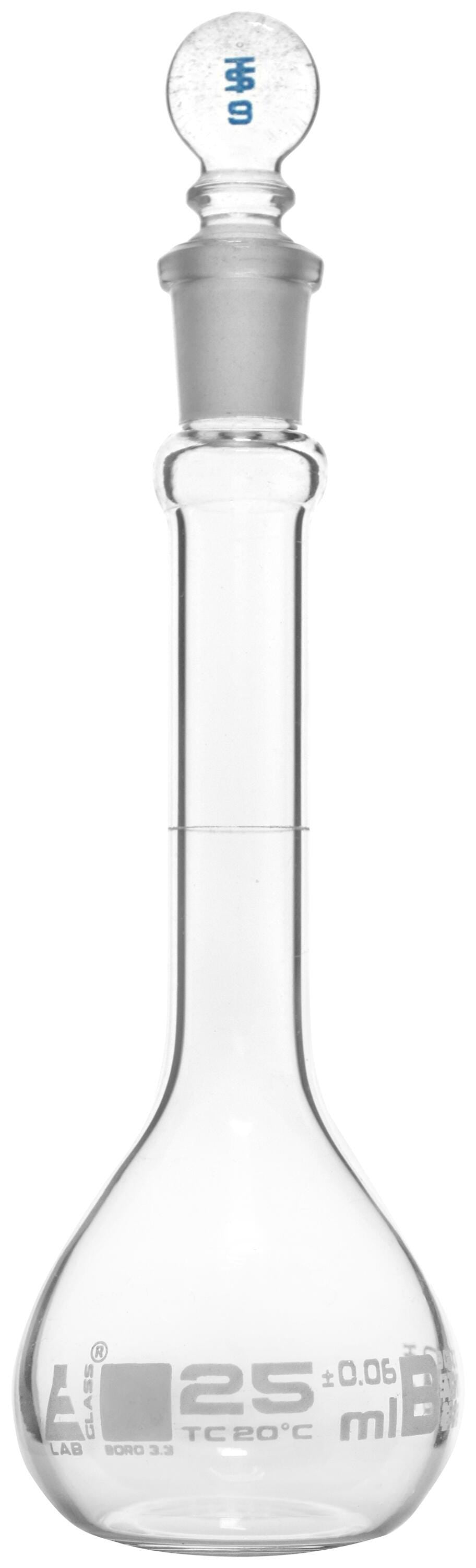 FLASK VOLUMETRIC ASTM 25MLWHITE GRAD