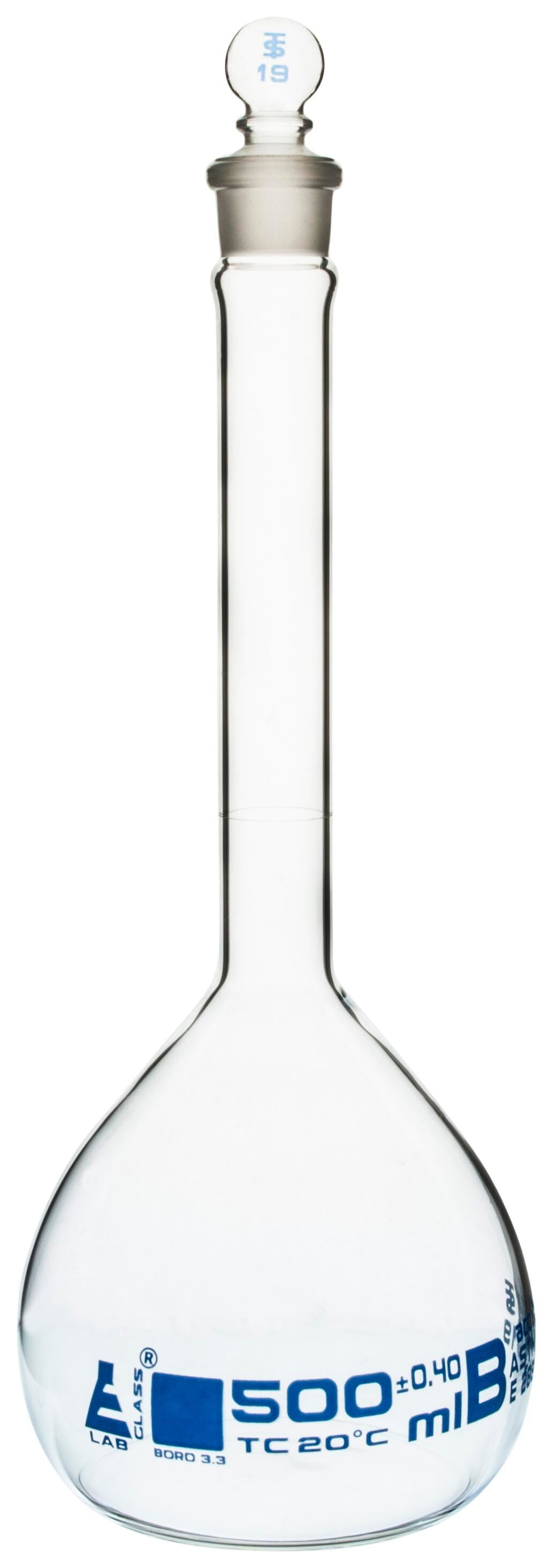 FLASK VOLUMETRIC ASTM CLASS B 500ML
