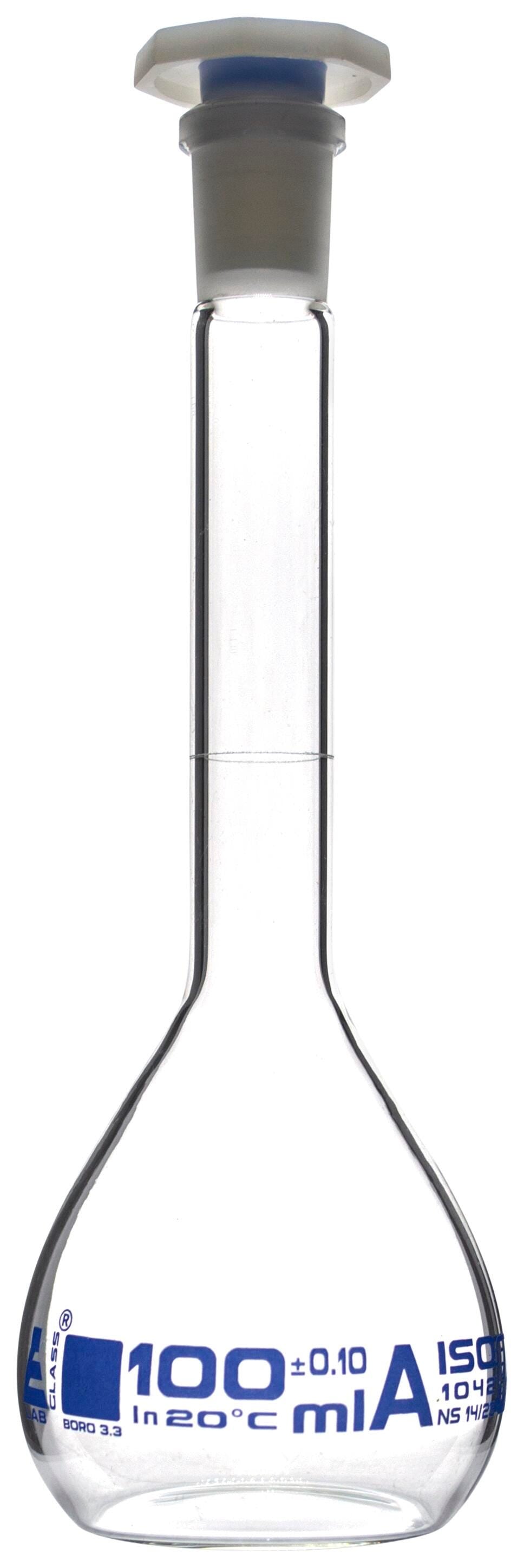 FLASK VOLUMETRIC GLASS CLASS A 100ML