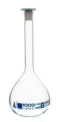 FLASK VOLUMETRIC GLASS CLASS B 1000ML