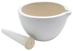 MORTAR AND PESTLE PORCELAIN 230MM
