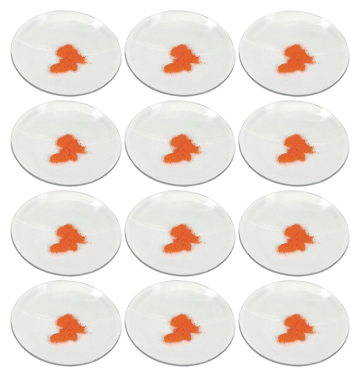 GLASS WATCH 6CM 12 PACK