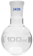 FLASK BOILING GLASS 24/29 100ML