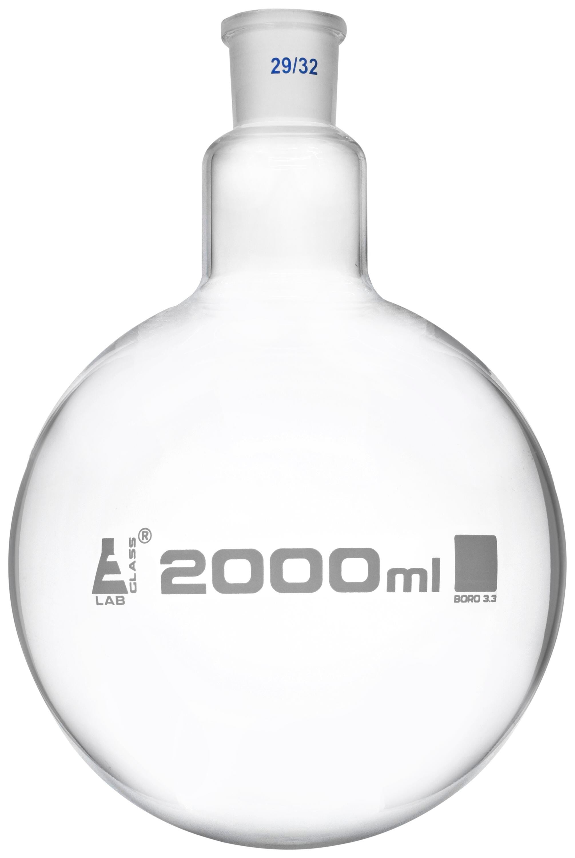 FLASK BOILING GLASS 29/32 2000ML