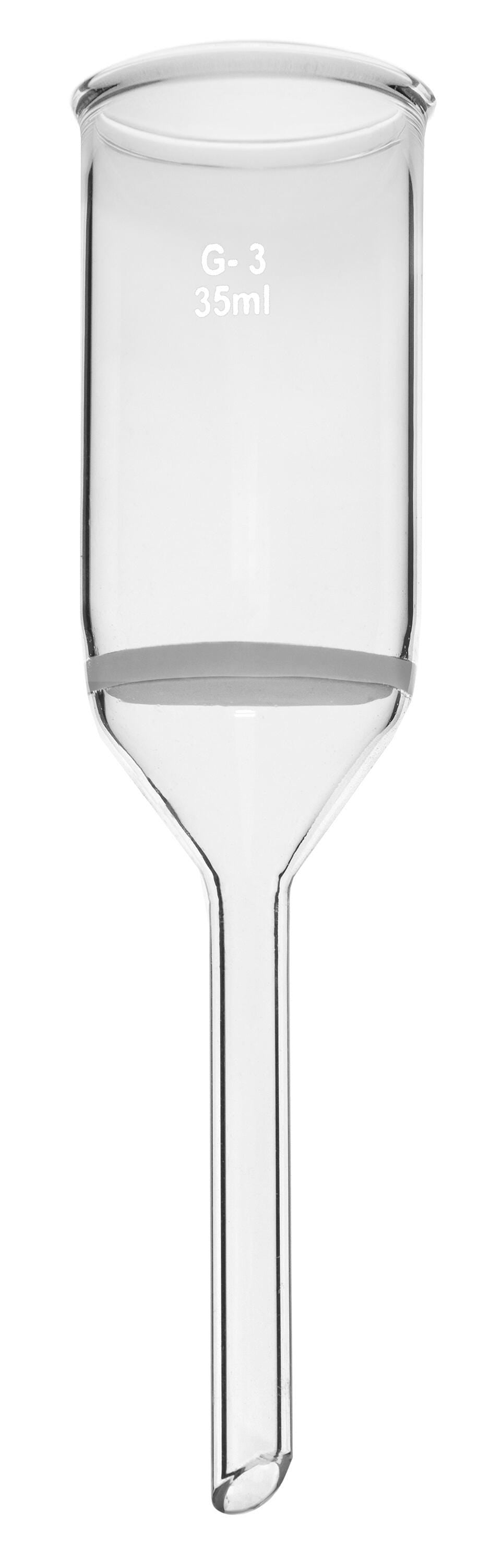 FUNNEL BUCHNER GLASS PLAIN STEM 35ML