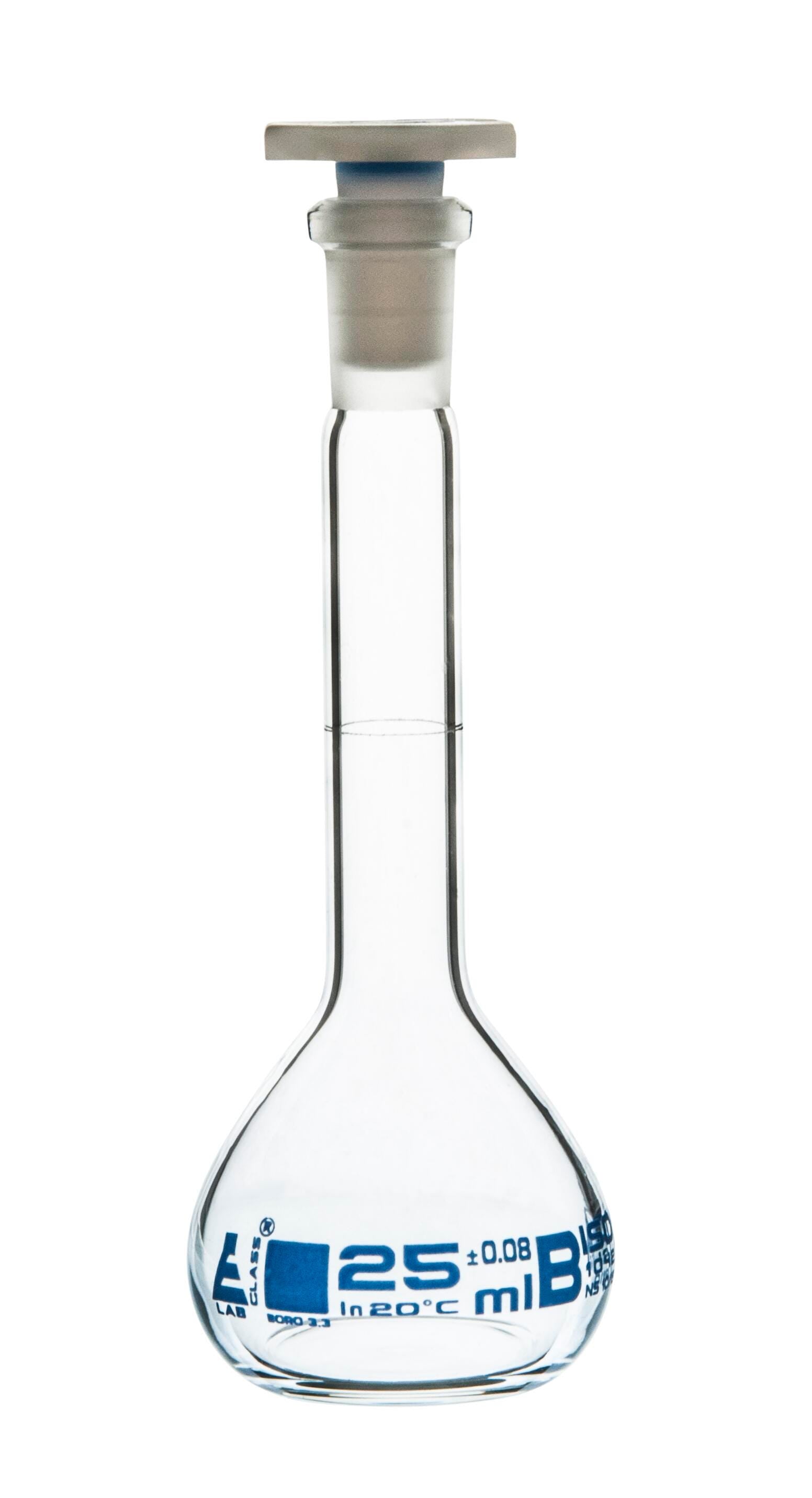 FLASK VOLUMETRIC GLASS CLASS B 25ML