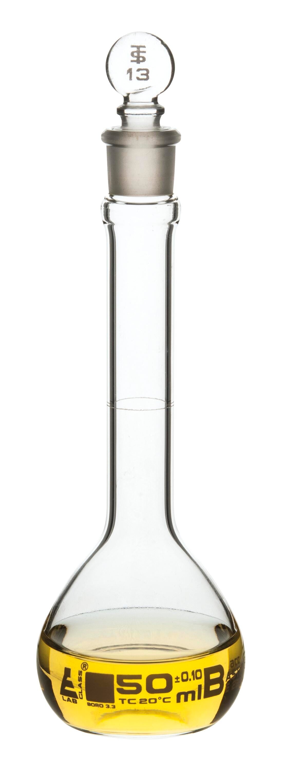 FLASK VOLUMETRIC ASTM CLASS B 50ML