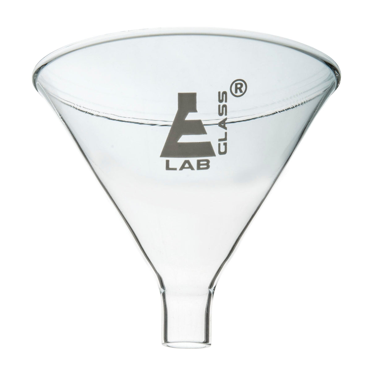 FUNNEL POWDER GLASS PLAIN 120MM