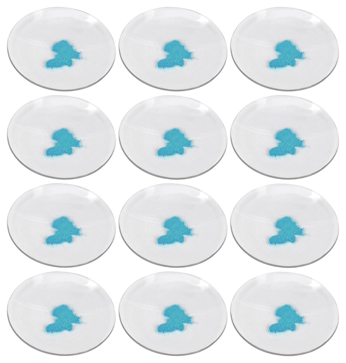 GLASS WATCH 12.5CM 12 PACK