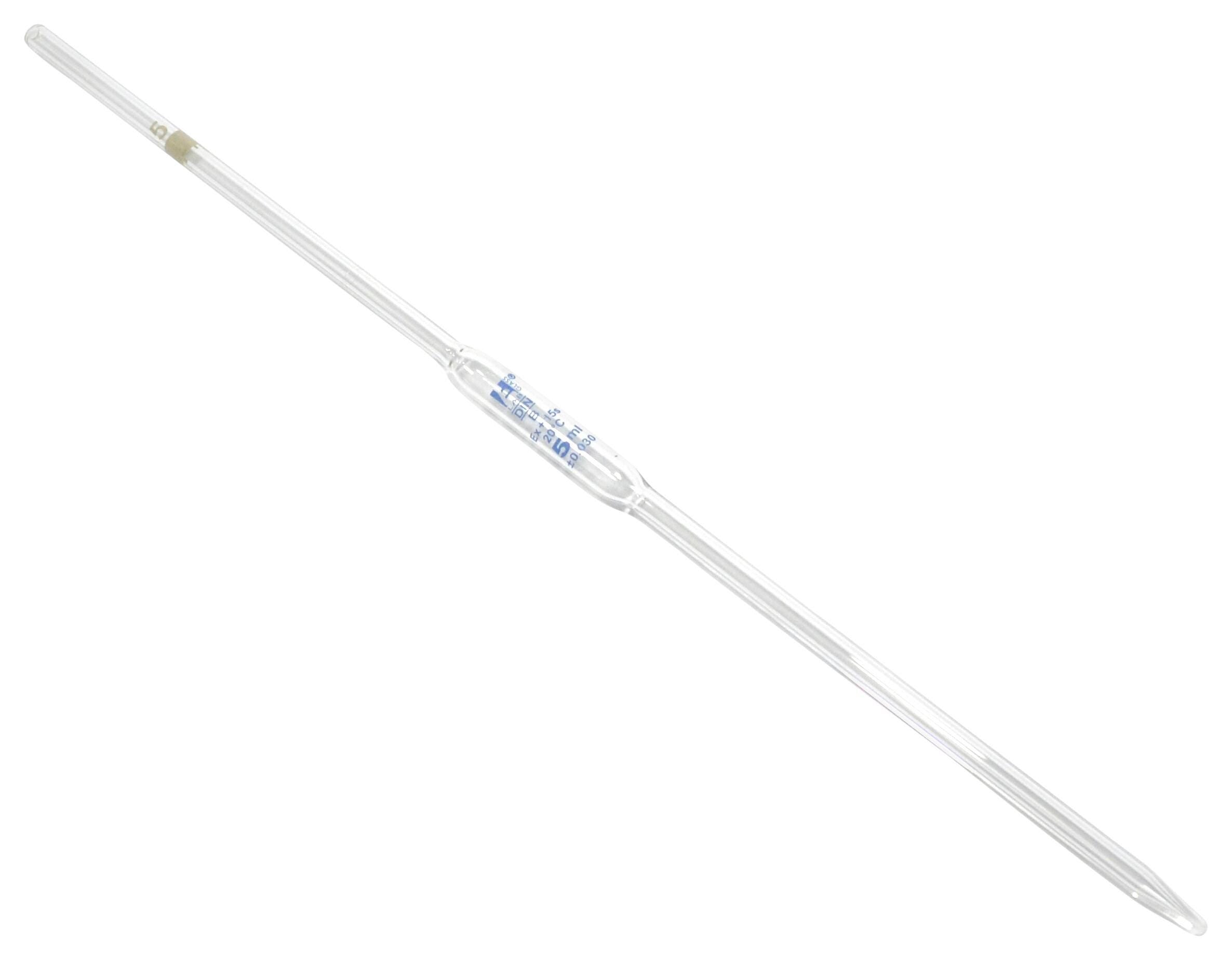 PIPETTE BULB FORM GLASS CLASS B 5ML