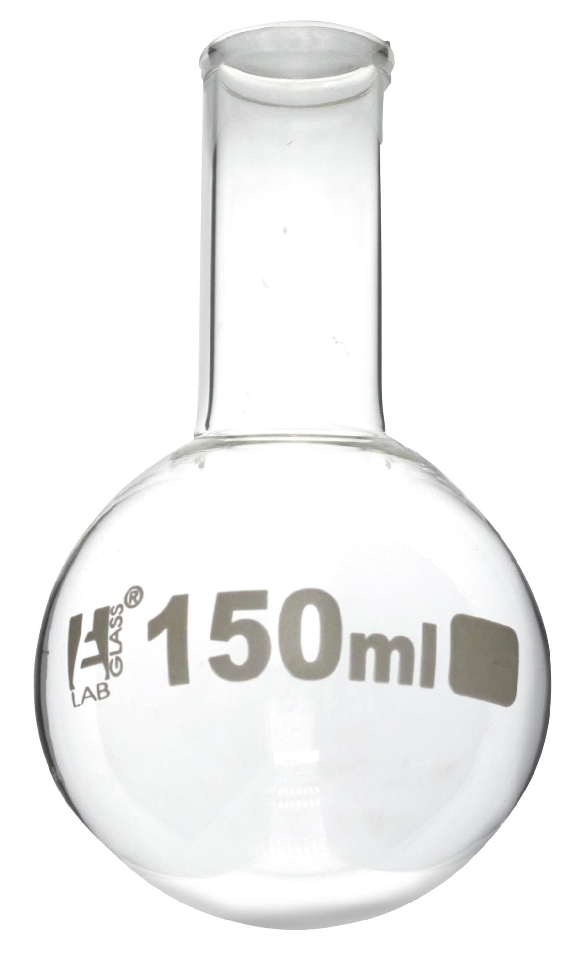 FLASK BOILING GLASS NARROW NECK 150ML