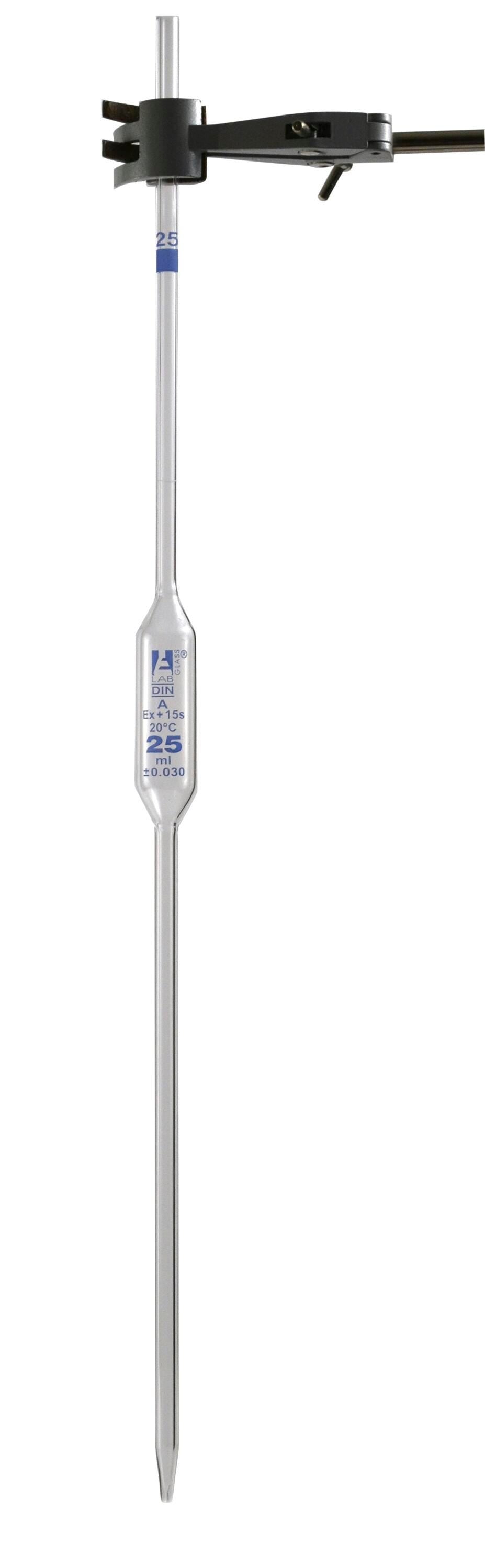 PIPETTE BULB FORM GLASS CLASS A 25ML
