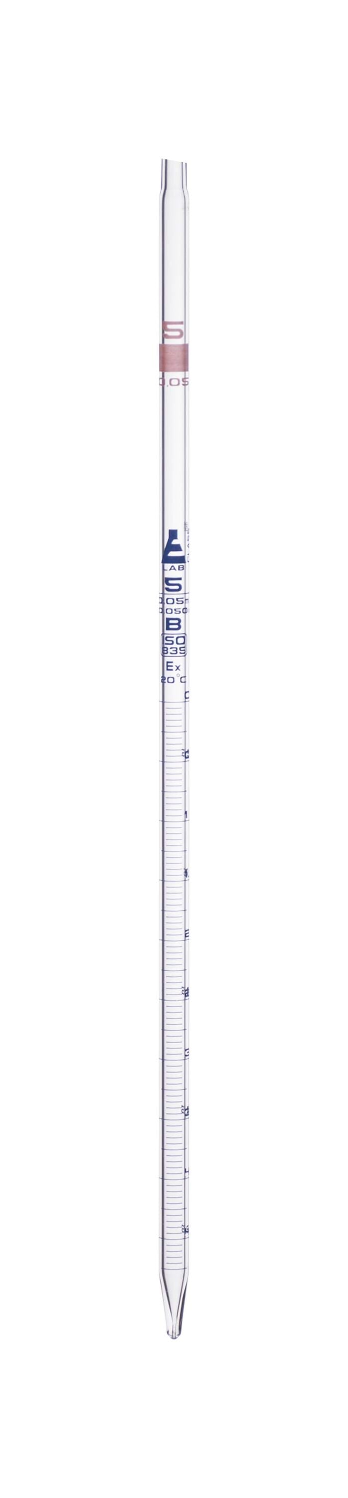 PIPETTE SEROLOGICAL GLASS CLASS B 5ML