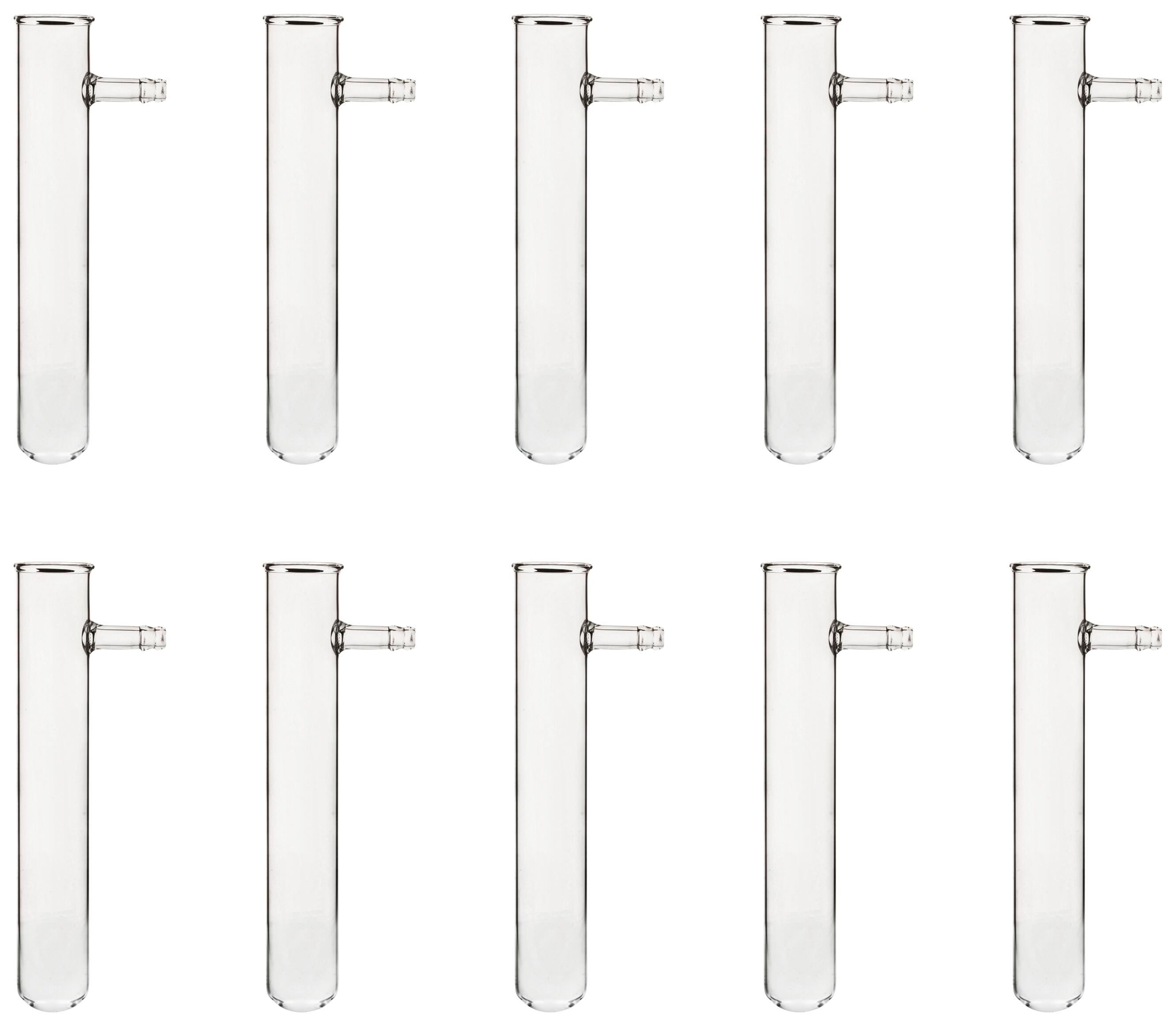 TUBE TEST W/ SIDE ARM 24 X 150MM 10 PK