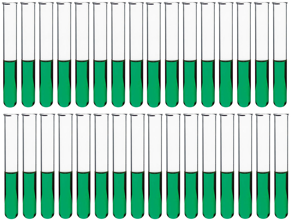 TUBE TEST RIMMED GLASS 20 X 150MM 32 PK
