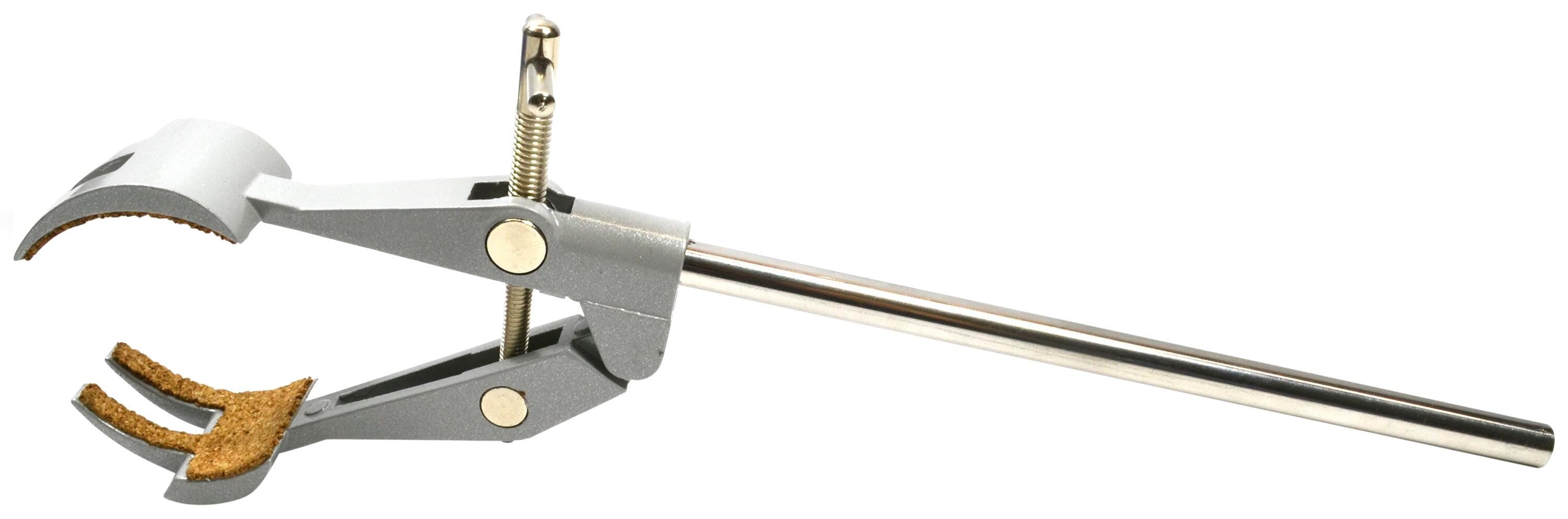 CLAMP RETORT FOUR PRONG POWDER COATED